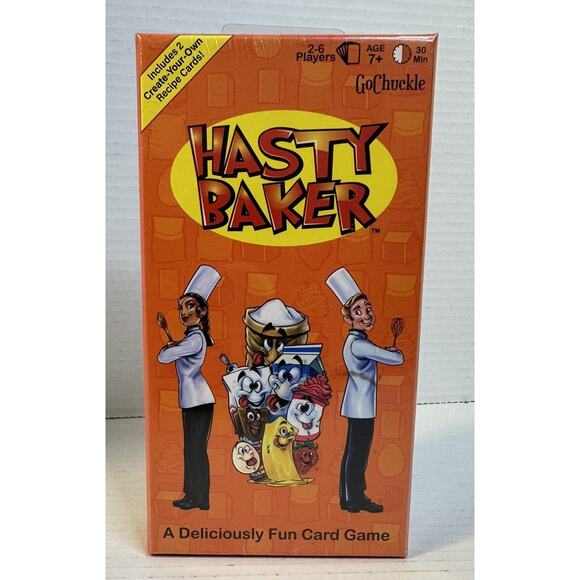 Hasty Baker A Deliciously Fun Card Game Brand New Sealed - Picture 1 of 6